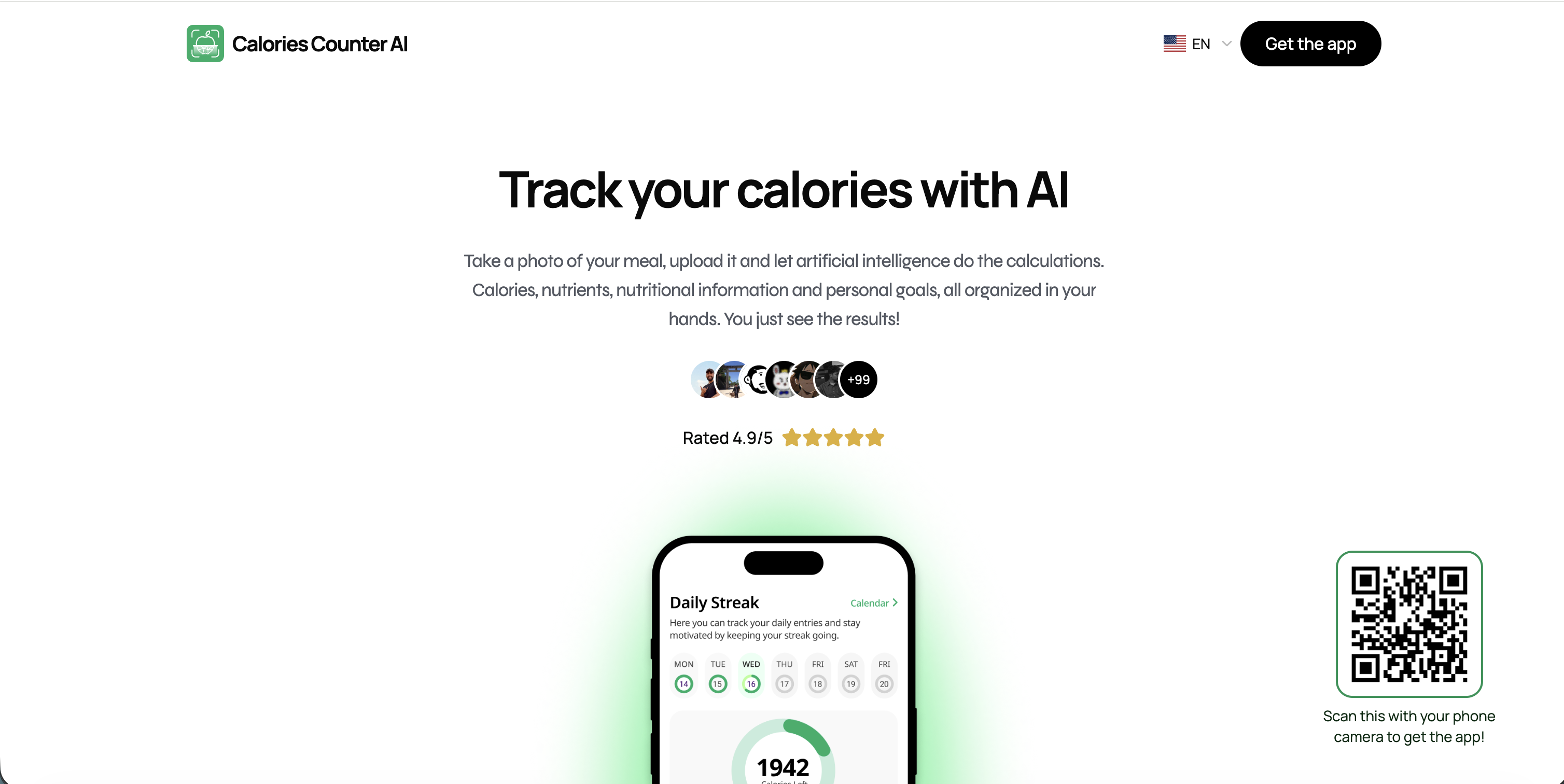 Calories Counter AI
